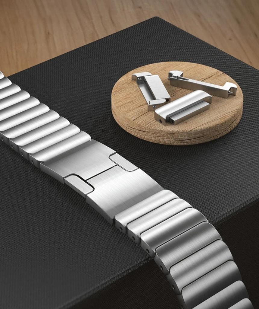 Cinturino Originale in Metallo da 22 mm per Amazfit T-Rex3 Pro 48 mm/Balance 2-1 Cinturino in Acciaio Inossidabile per Huawei Watch GT6-5-4 Accessori