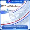 High-Pressure, Heat-Resistant PVC Reinforced Steel Wire Water Hose