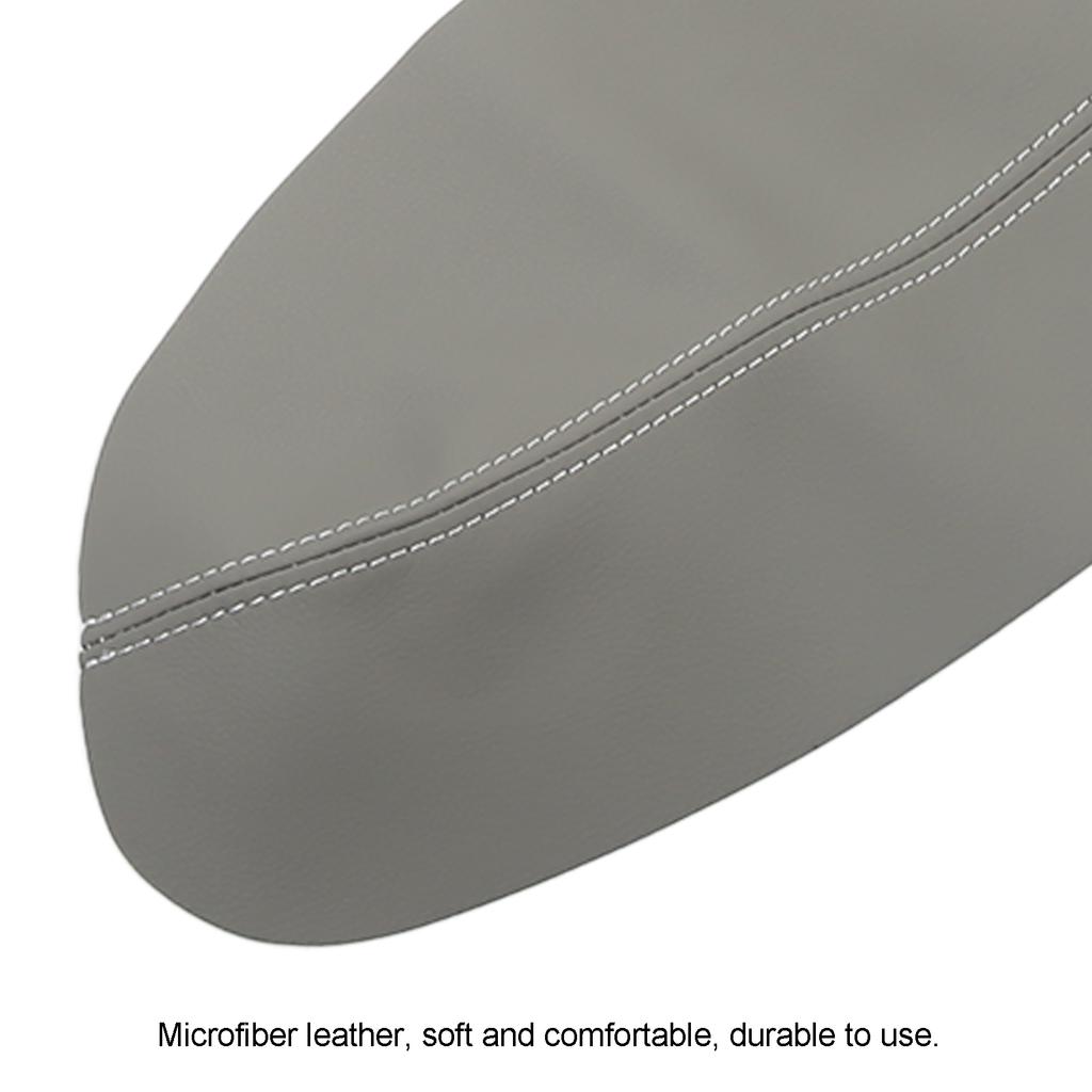 4Pcs/Set Car Front Rr Door Panel Armrest Cover Microfiber Lther Replacement for CRV 20072011