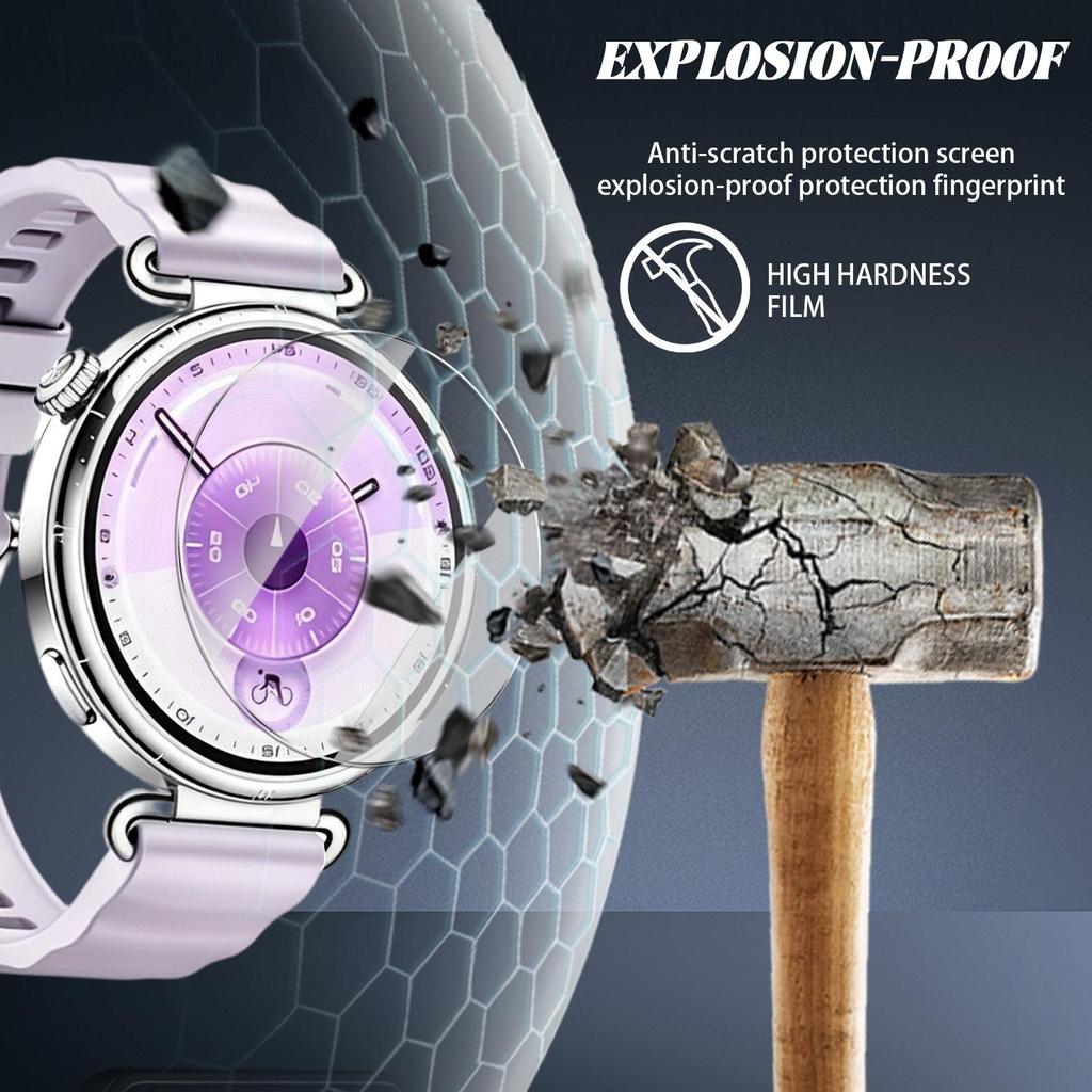 Easy Installing Tempered Glass Privacy Screen Protectors for Huawei Watch GT6 41mm 46mm GT6 Pro Explosion-proof Anti-spy Films