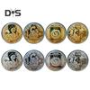 2025 Snake Commemorative Coin Chinese New Year Collectible Iron Coin Year of The Snake Badge Coin for Wealth And Good Luck