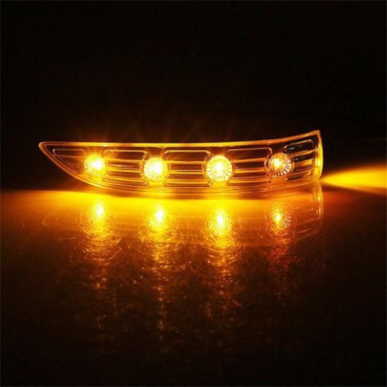 Right Passenger Side Mirror LED Turn Signal Light For Hyundai Tucson 2010-2013