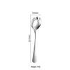 Stainless Steel Cutlery Set: Fork, Spoon, Long Ice Spoon, Western Knife, Steak Knife, Hotel Use, Customizable Logo