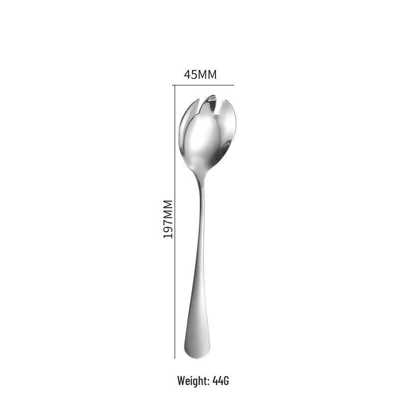 Stainless Steel Cutlery Set: Fork, Spoon, Long Ice Spoon, Western Knife, Steak Knife, Hotel Use, Customizable Logo