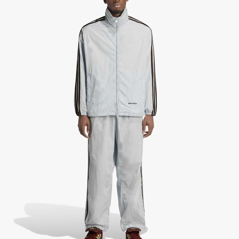Adidas X Wales Bonner Statement Nylon Track Top Blue Tint Unisex Outerwear IT9783