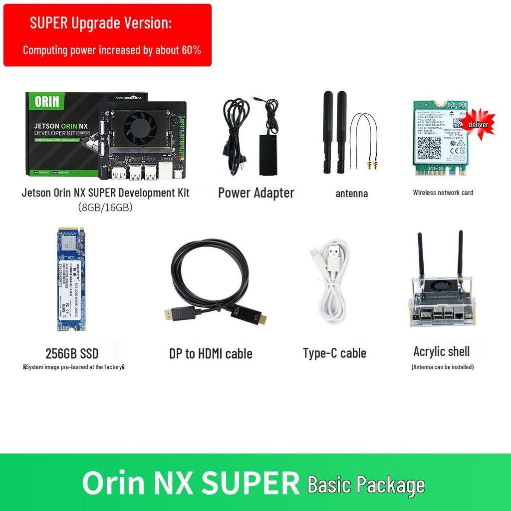 Jetson Orin NX AI Vision Development Kit with ROS Core
