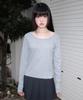 ROSEFRANTZ Essential Rose Label Long Sleeve [Gray]