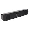 USB Powered Double Horns with Volume Control Soundbar Wired Connection  Music Listening