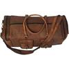Cuero LEATHER DUFFEL WITH TOILETRY BAG TRVELLING COMPLETE COMBO WITH NICE TOILETRY AND GREAT DUFFEL
