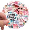 50 Pack Funny Vinyl Stickers, Personal Care Self Love Graffiti St