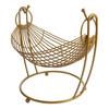 Hammock Shaped Fruit Vegetable Basket Iron Wire Display Tray Hollow Kitchen Accessories  Snack