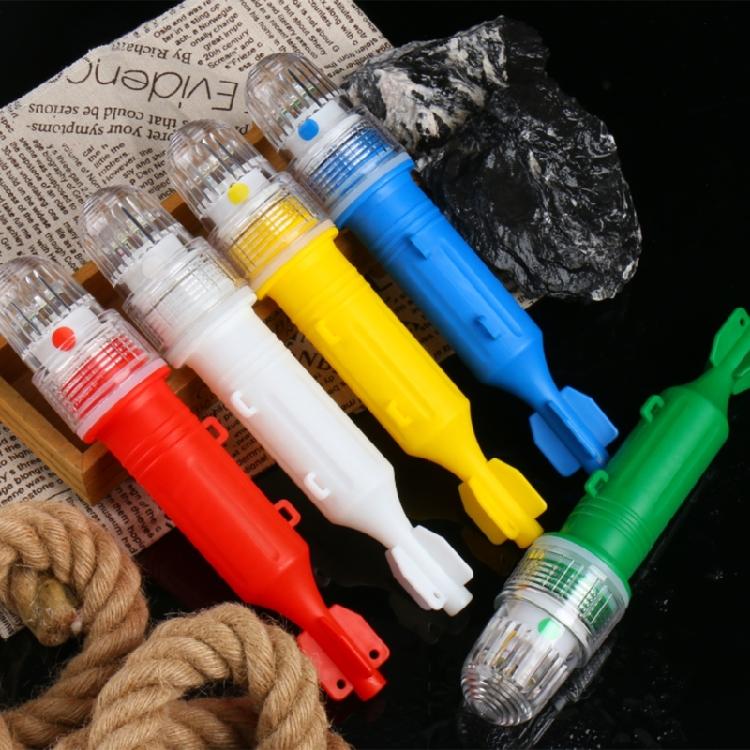 Underwater LED Net Marker Light Single Flash Fishing Signal Lamp for Night Anglers and Net Position Routine Checks