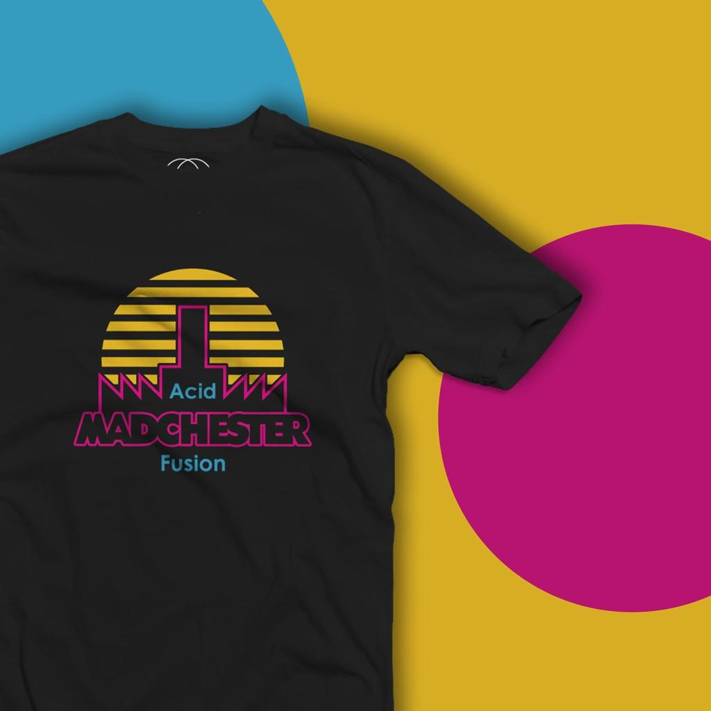 Acid Madchester Fusion T-Shirt - House Music Techno Rave