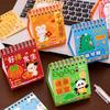 1 Piece  Stationery Desk Calendar School Office Supplies Sticky Notes Memo Pad Inspirational Text Notepad Calendar