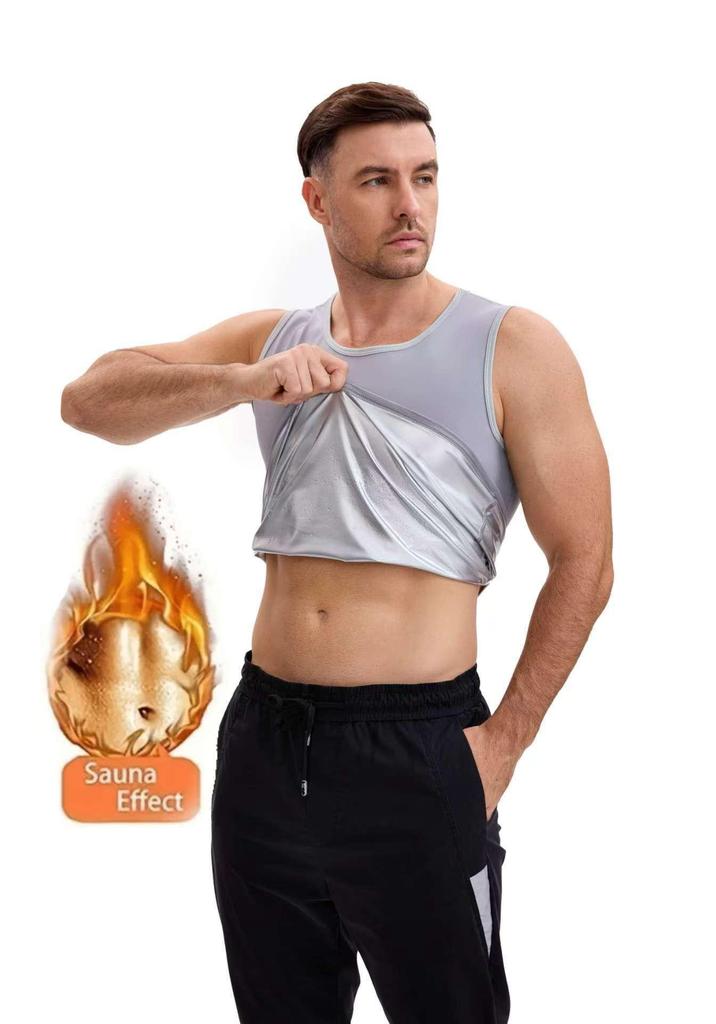 Unisex Sweat-Inducing Yoga Tummy Control Body Shaper Vest