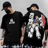 2026 Neuer Japanischer Anime Mobile Suit RX-78-2 Gundam Sommer Kurzarm Baumwolle Druck T-Shirts Herren Damen Y2k Eltern-Kind T-Shirt T...