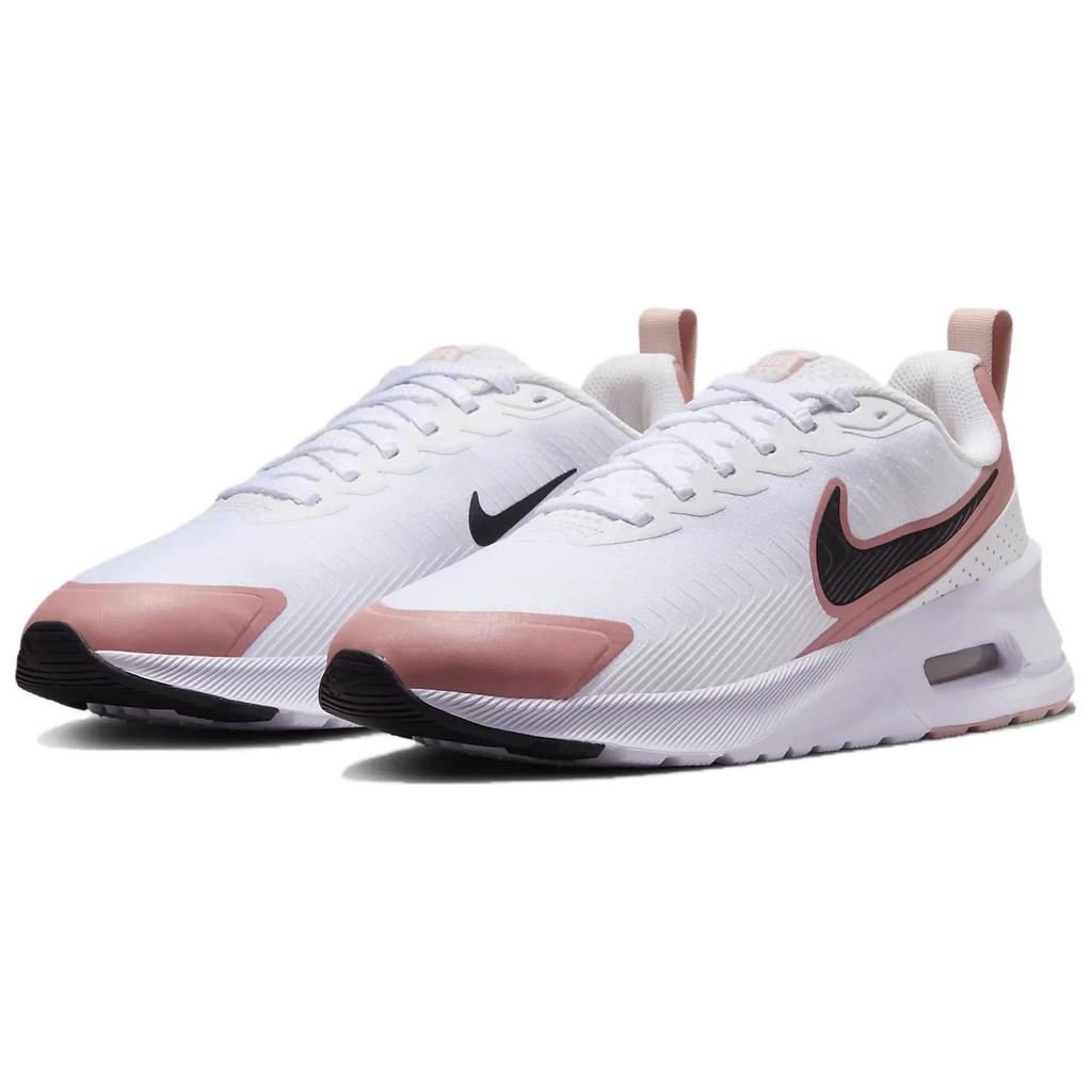 Nike Air Max Nuaxis Abrasion Resistant Low top Casual Shoes Women's White Pink HF1233-103