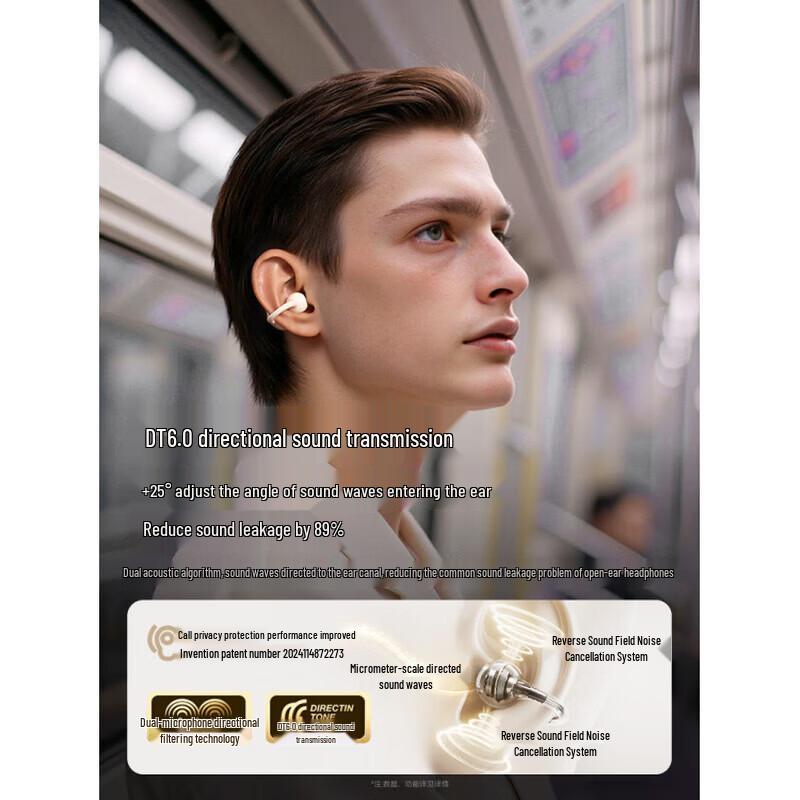 SANAG Z60S Open-Ear Ear Clip Bluetooth Headset