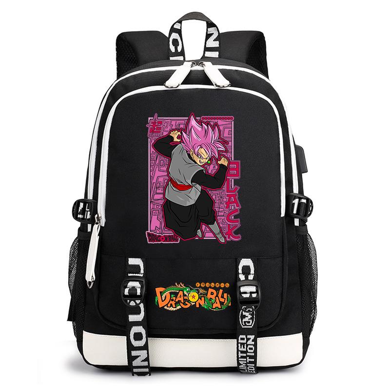 Anime Dragon Ball Backpack for School Casual Daypack for Kids Teenagers Students Boys Girls Everyday Use