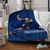 Mbappe Personalized Text Blanket Multi-purpose Customizable Blanket Soft & Cozy Perfect for Home Decor Picnics Seaside Bedding for All Occasions