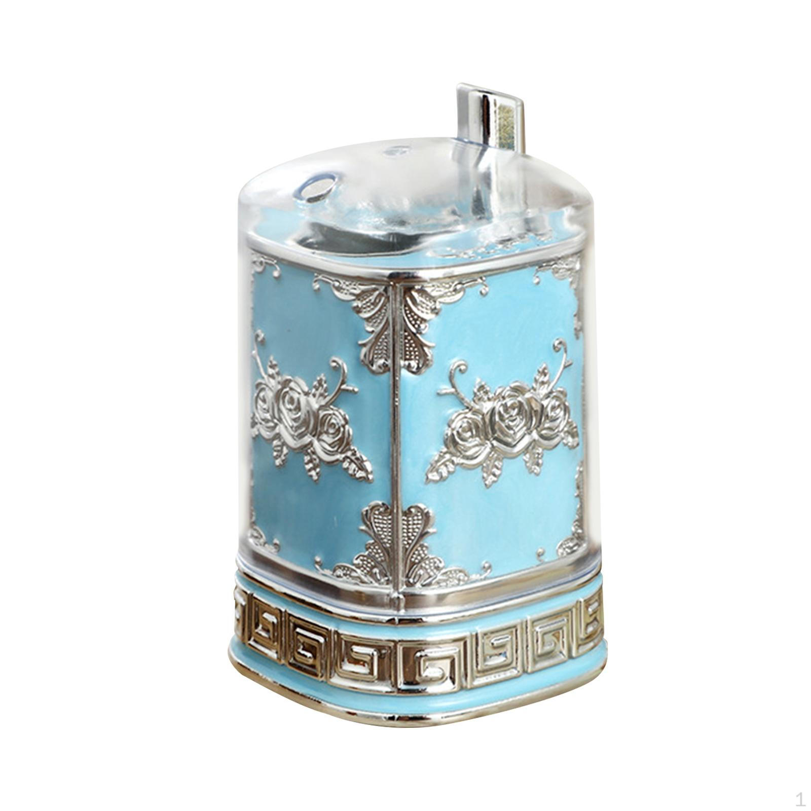 

Шикарный держатель для зубочисток для стильного домашнего декора Silver Blue