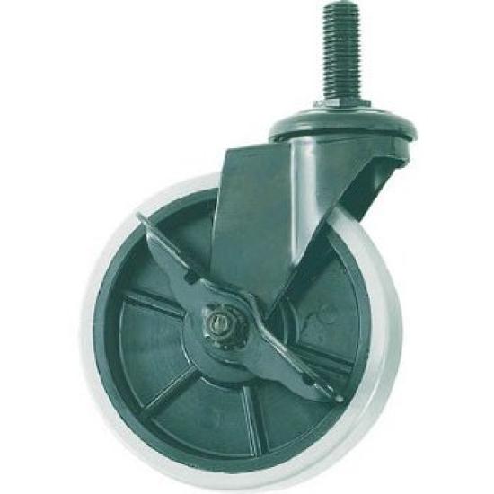 TRUSCO Flex Rack Swivel S with NU STD125NUS Caster, 125 Wheels,