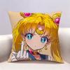 SSailor Moon Doublesided print Pillow Case for Sofa Living Room Home office Decor Protective Cover