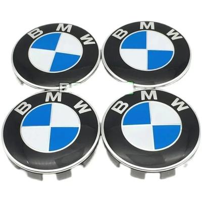 Für E36 E39 E46 E60 E90 E90 F01 F10 F30 G01 G20 G21 G30 G11 F15 X5 X3 4 Stück 56mm 68MM Auto Radmitte Nabenkappen Radabdeckung