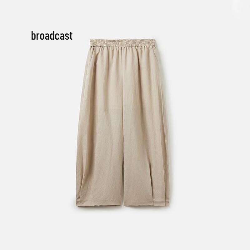 

Broadcast Women s Lightweight Relaxed Linen Blend Trousers M