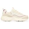 Skechers DLites Casual Comfort Low Top Dad Shoes Women Sneakers Off-White Purple 896108-NTPR