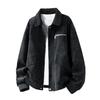 Spring & Autumn Youth Men’s Retro Leather Workwear Jacket - Japanese Hong Kong Trend