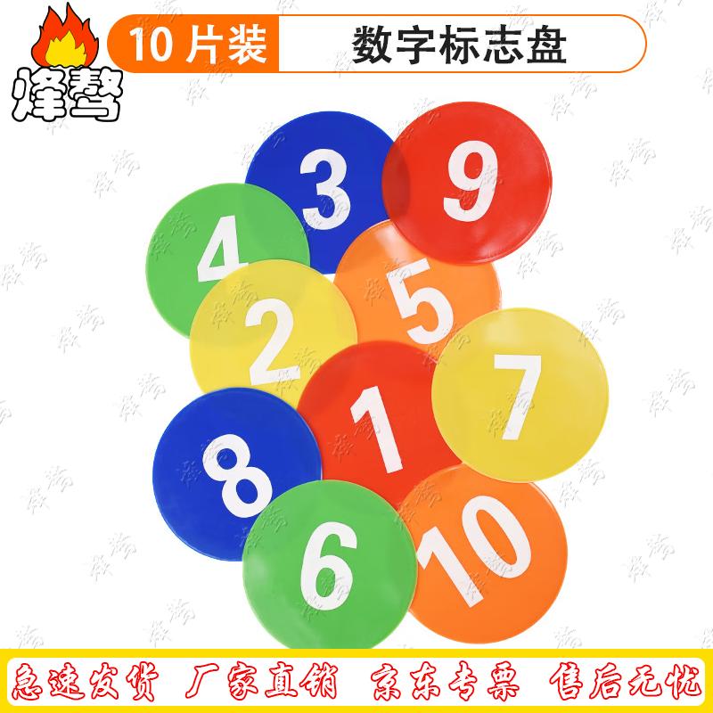 

Football Training Numbered Marker Disc Set