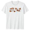 Cute Ghosts Halloween Autumn Graphic Unisexs TShirt Unisexs Tee Unisex Spooky Fun