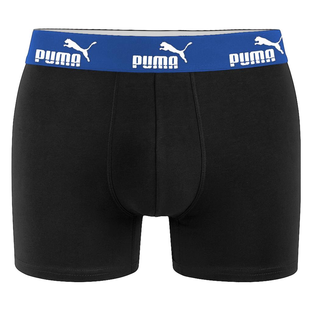Puma Bokserki Męskie Blue Black Bawełna 3 Pak