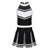 Kinder Mädchen Cheer Leader Kostüm Schuluniform Cheerleading Outfit Karneval Party Cosplay Kostüm