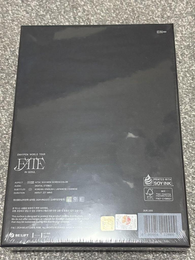[USED] ENHYPEN WORLD TOUR FATE