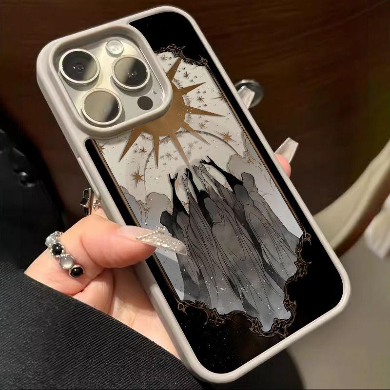 

Чехол Hope Light для телефона Apple iPhone 16 Pro Max - силиконовая рамка, акриловый магнитный чехол MagSafe для iPhone 16/15/14/13/12/11/Pro/Plus/ProMax iPhone 16 Pro Max серый