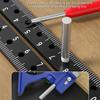 Aluminum Multiple Function Combination Square with Positioning Holes Accuracy Measuring Tool 300mm for Woodworking