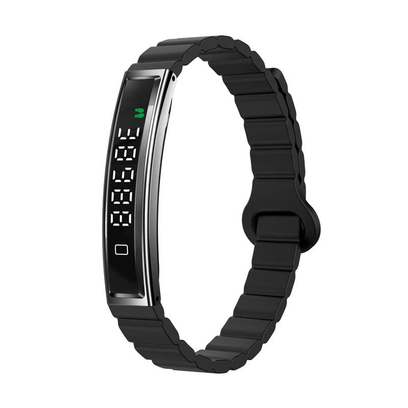 Bracelet Intelligent pour Femme B3 Suivi de la Santé du Sommeil et de la Pression Artérielle Tactile Léger Tendance Sportif Montre de Fitness pour Femmes