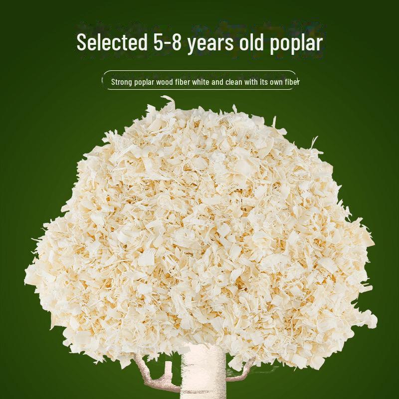 Pet Bedding Wood Shavings for Hamsters, Rabbits, Guinea Pigs, Chinchillas, and Squirrels - Deodorizing Sawdust Chips