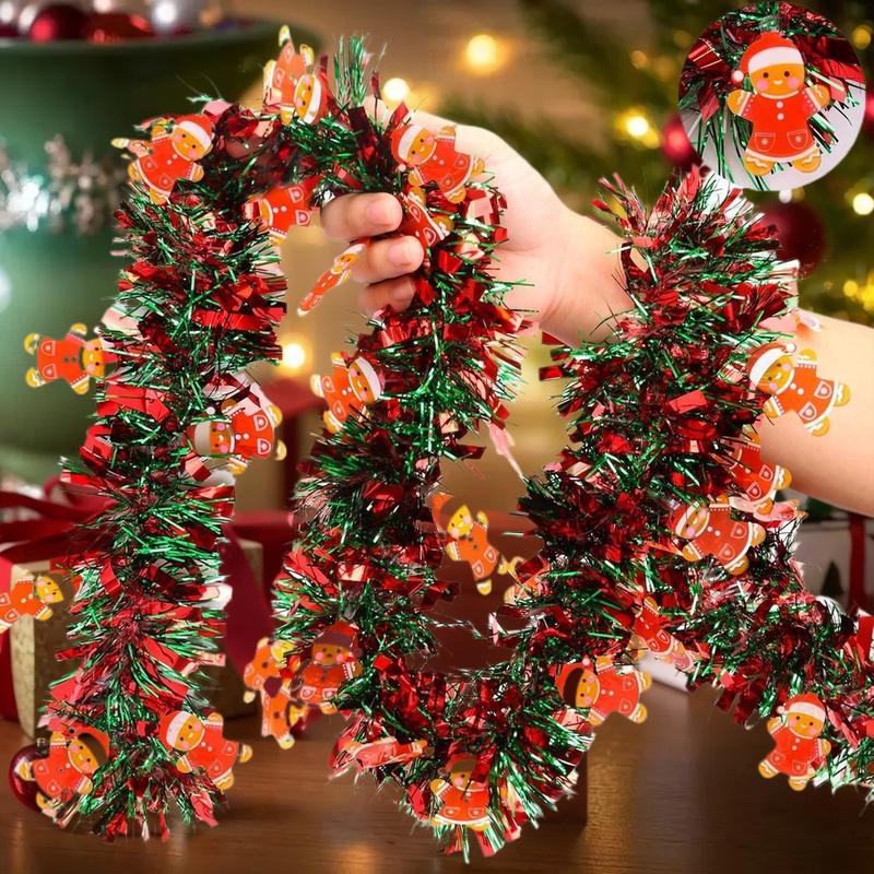 Ozdobte si svůj domácí bar 2metrovými girlandami se Santou letos o Vánocích