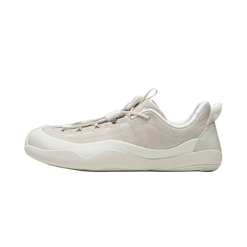 

Li Ning Breathable, Lightweight Coverage Low top Casual Shoes Unisex Ivory AZGV159-1 42