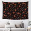 Halloween Musical Pattern Tapestry Wall Hanging Blanket Tapestry Home Decor Items Wall Decorations