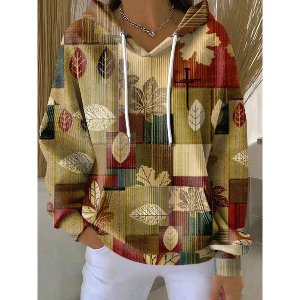 Autumn Cross Grid Pattern 3d Print Hoodie Kids Fasual European American Style Hoodie Streetwear Sweatshirt Girl Clothes Top