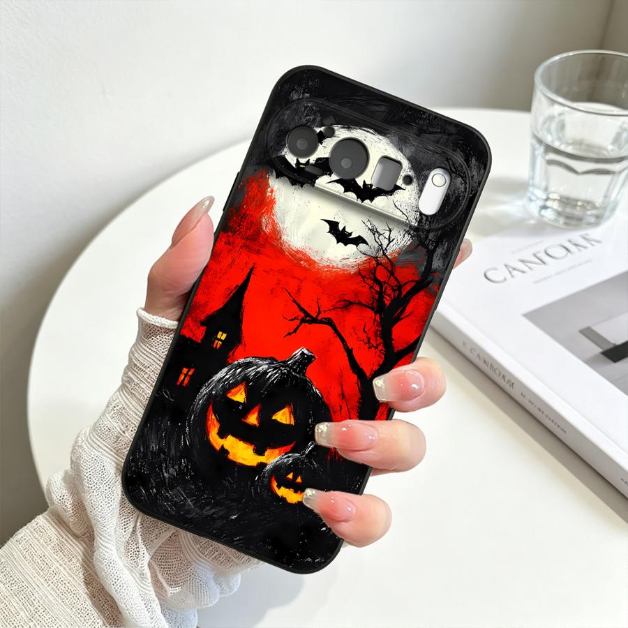 Halloween Bat Castle Case for Google Pixel 11 pro 10a 6 7 8 Pro 6a 11ProXL 9a 7a 10 9 Pro XL 8a Funda Phone Cover