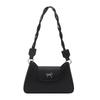 fashionable retro largecapacity summer new textured casual bow crossbody underarm small square bag woman
