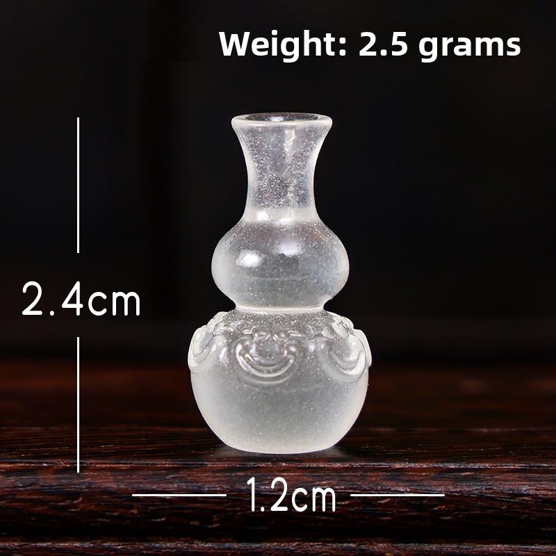 Resin Miniature Noctilucent Flower Vase For Home Decor Gift Ideas
