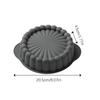 Flower Silicone Mold Round Sunflower Baking Molds Reusable Flower Baking Trays Large Cake Baking Pans for Valentine's Day