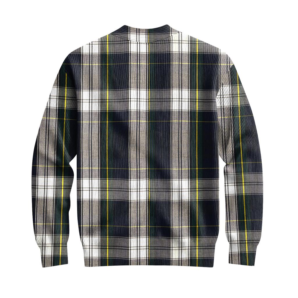 Men's Ribbed Knit Long-Sleeve Cardigan