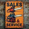 Rustic Chainsaw Sign Pc Industrial Western Wall Art Metal Aesthetic Decor for Living Room Game Room Man Cave